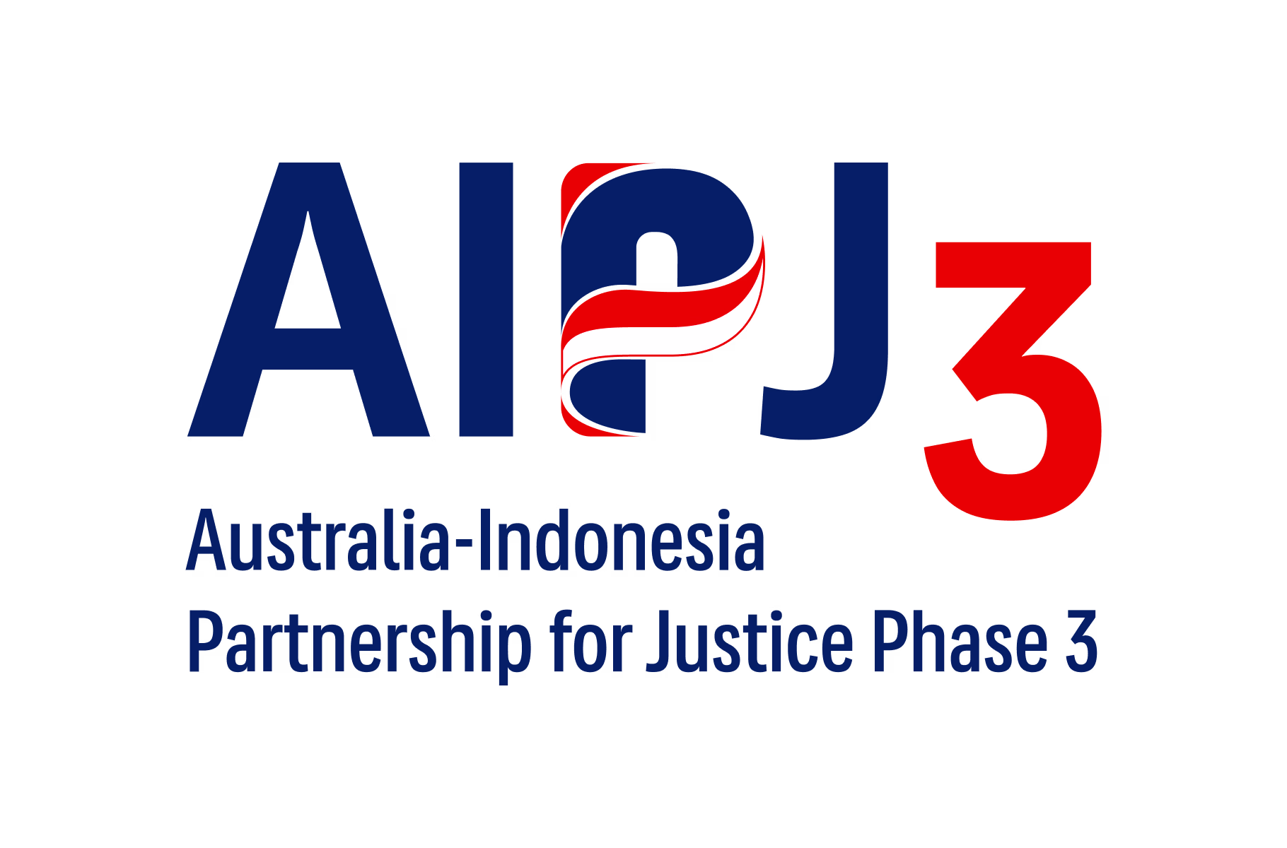 Coming Soon | Australia-Indonesia Partnership for Justice Phase 3 (AIPJ3) Logo Right