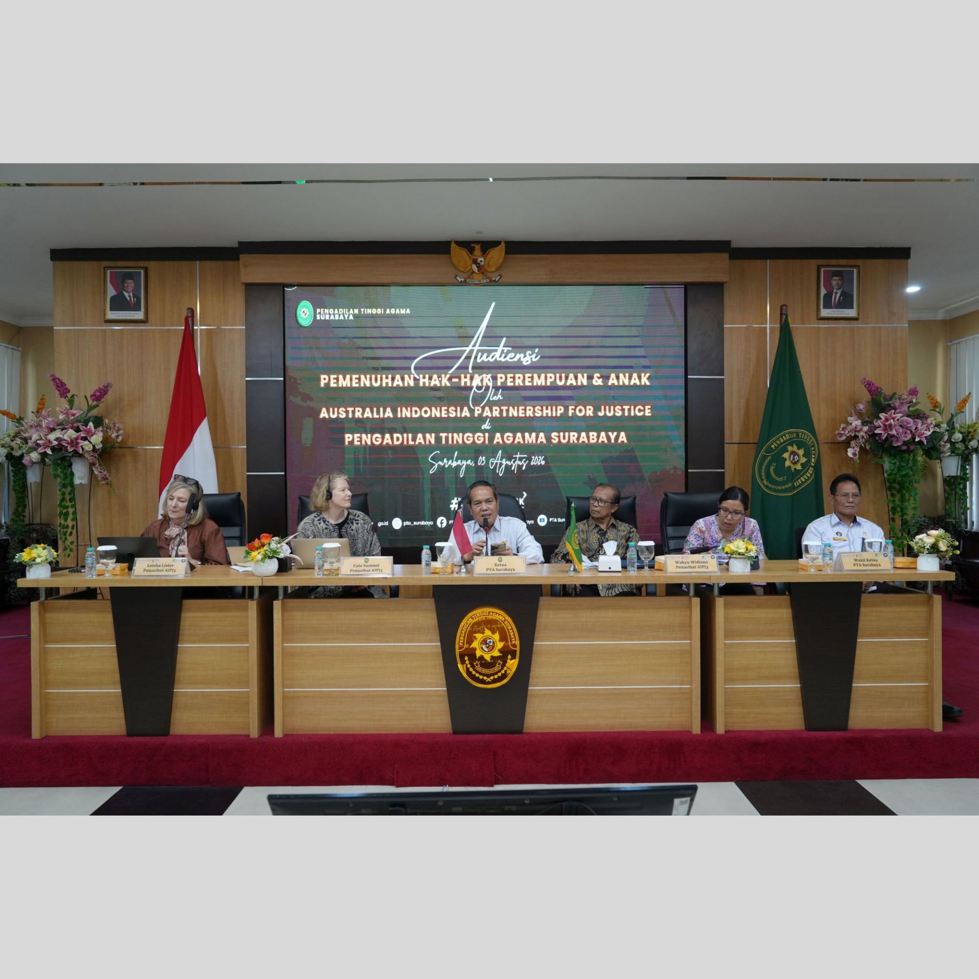 Banner Image for Dari Putusan ke Kepastian, PTA Surabaya dan AIPJ3 Perjuangkan Hak Perempuan dan Anak