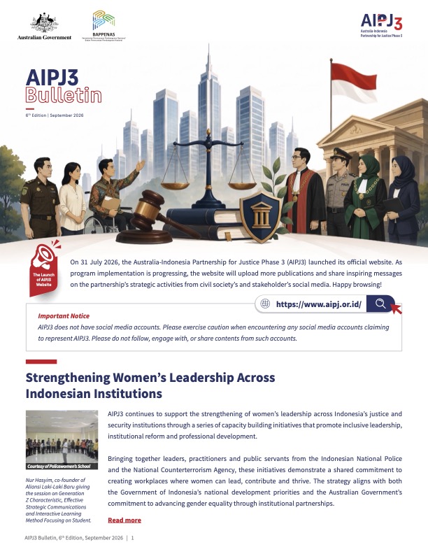 AIPJ3 Bulletin Sixth Edition Cover