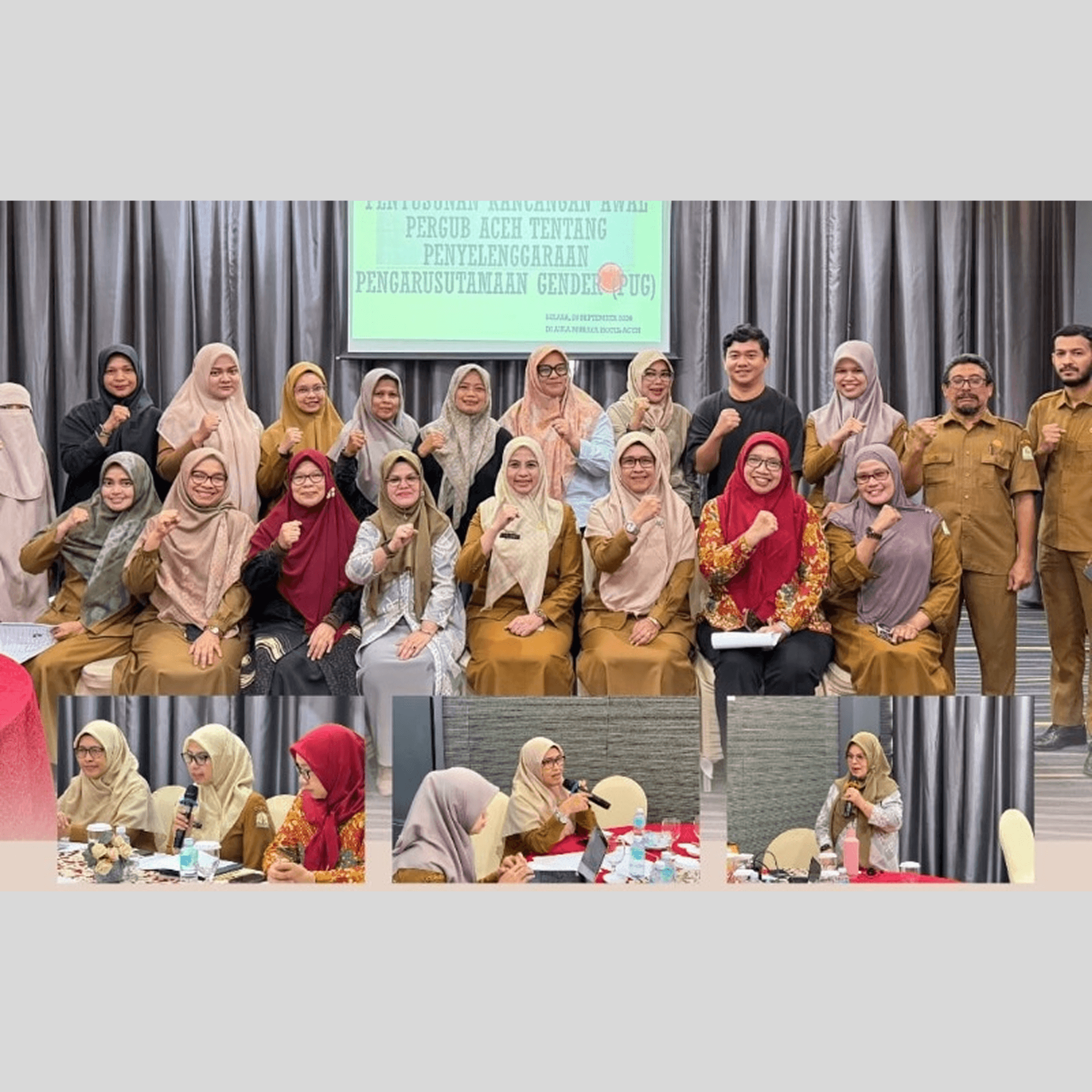 Dorong Penguatan Pengarusutamaan Gender melalui Penyusunan Rancangan Awal Pergub Aceh